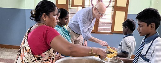 parrain inde partenaire pensionnat enfants repas